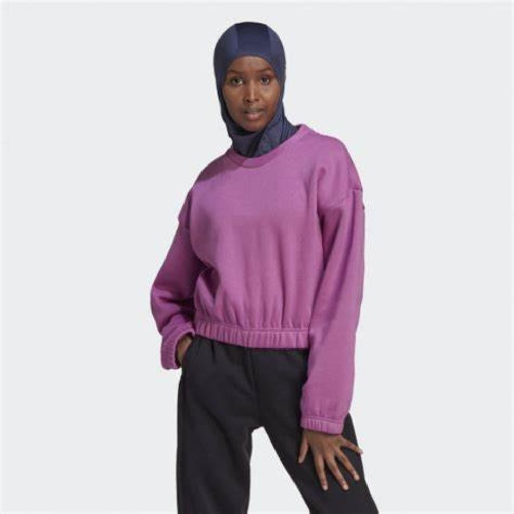 Adidas STUDIO LOUNGE LOOSE FIT SWEATSHIRT sz med